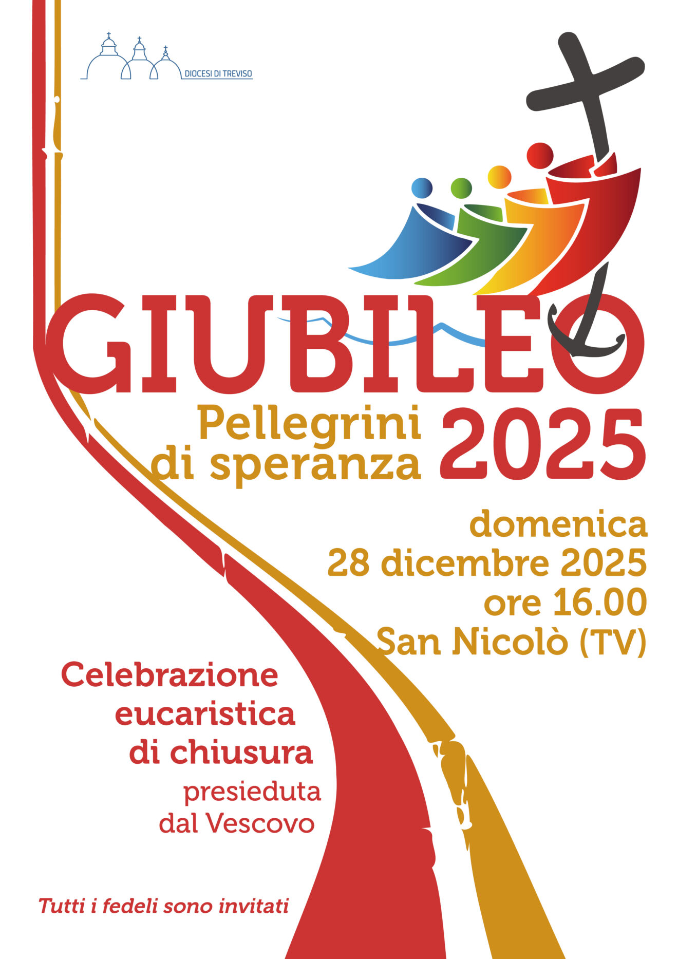 Giubileo: la Celebrazione diocesana di chiusura, nel segno della gratitudine, domenica 28 dicembre a San Nicolò (TV)